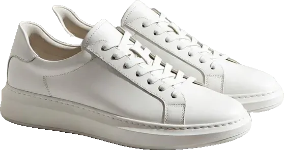 White sneakers